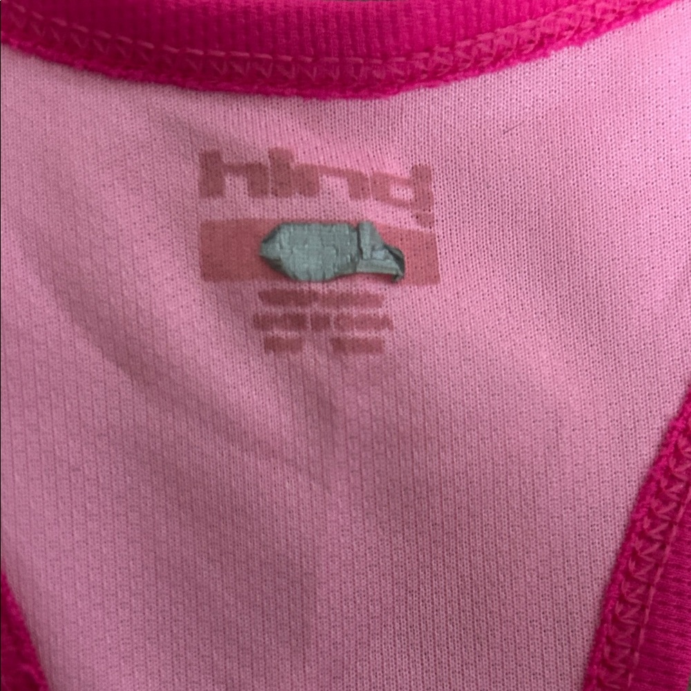 Pink Racerback Tank Top - Picture 2 of 3